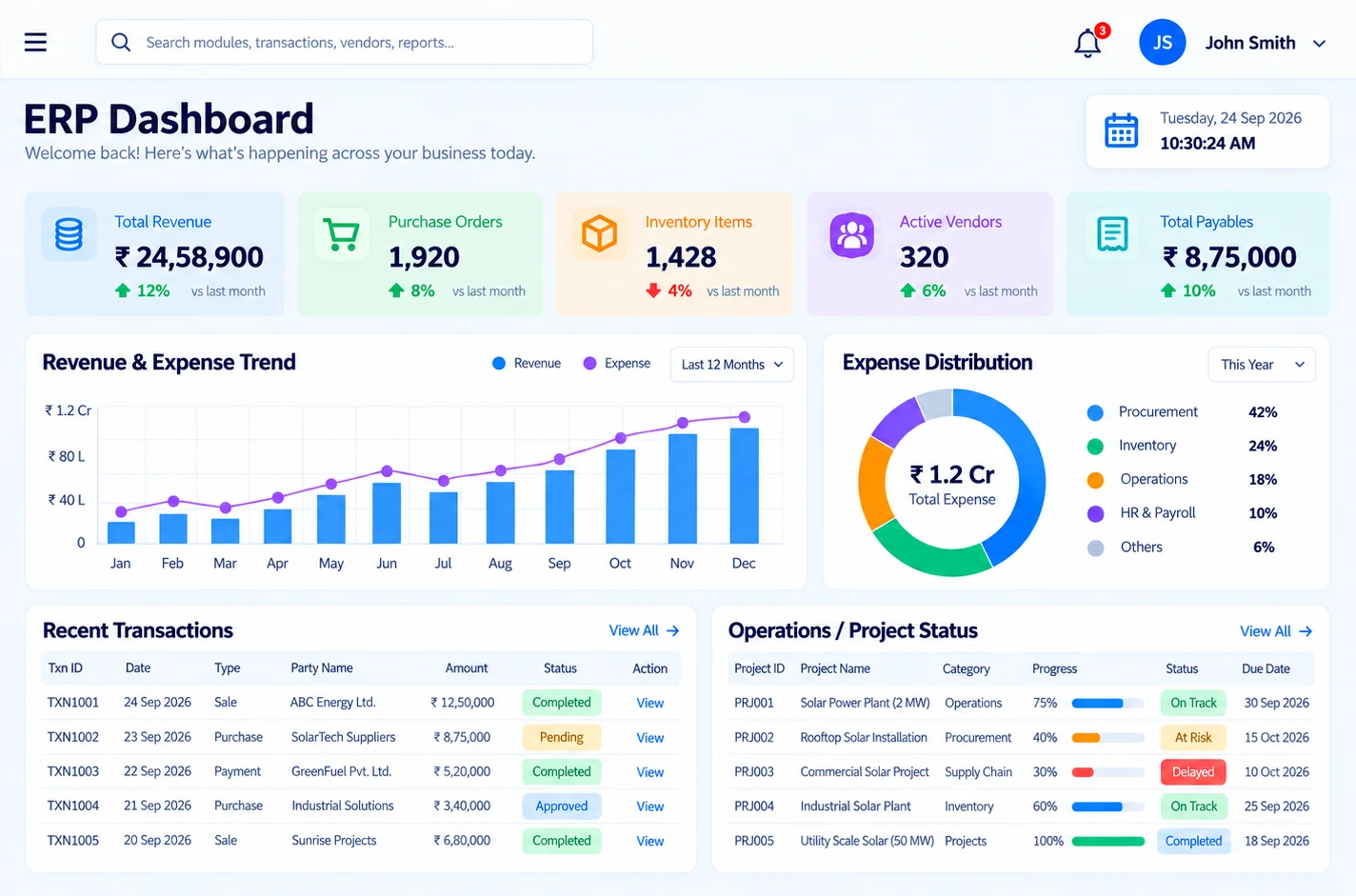 Product interface preview